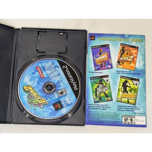 Dance Dance Revolution Extreme 2 CIB, Manual Included (Sony PlayStation 2, 2005) - Picture 4 of 6